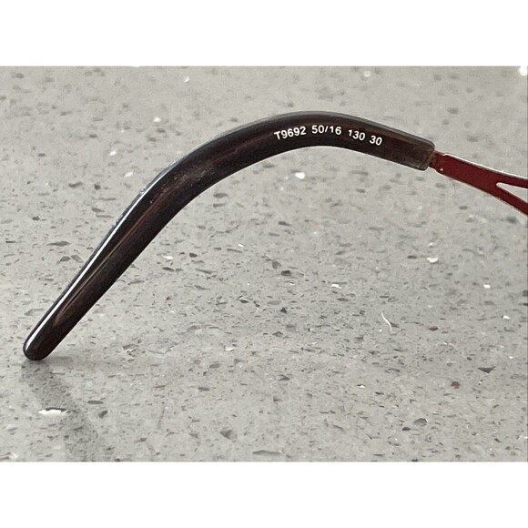 Takumi Patented Technology Eyeglasses Frames ONLY T9692 50/16 130 30 red - Picture 10 of 15